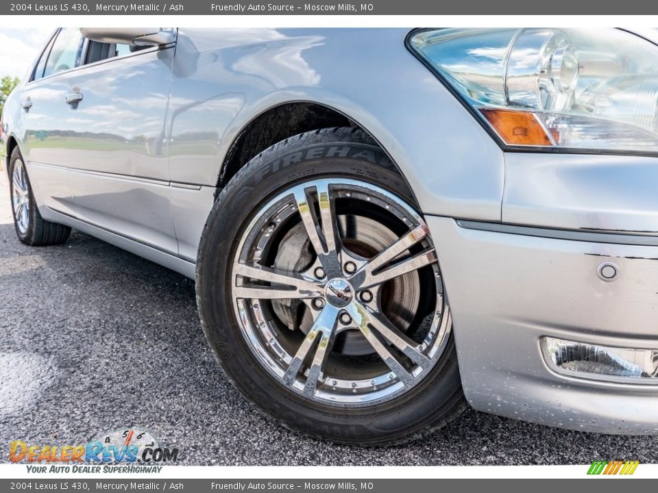 2004 Lexus LS 430 Mercury Metallic / Ash Photo #2