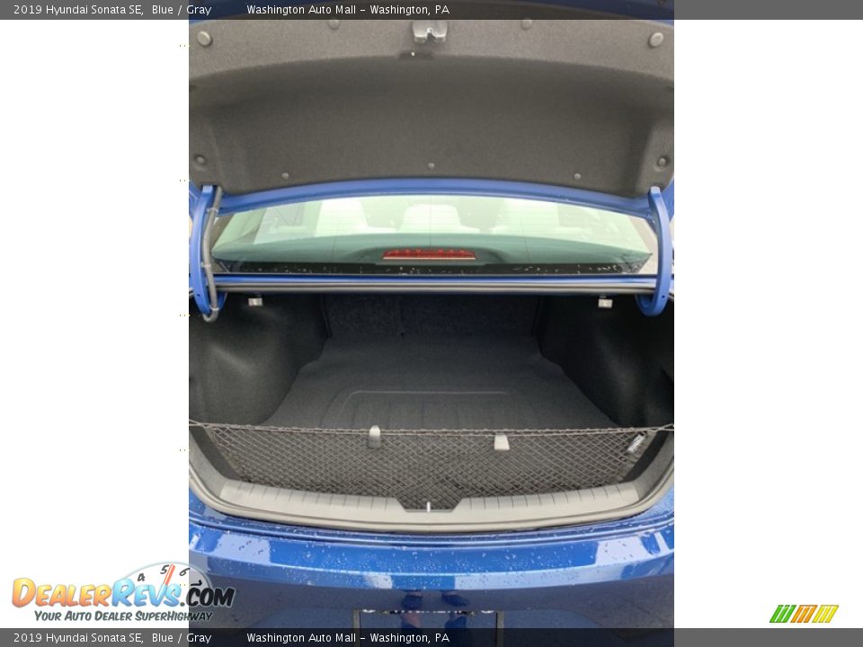 2019 Hyundai Sonata SE Blue / Gray Photo #22