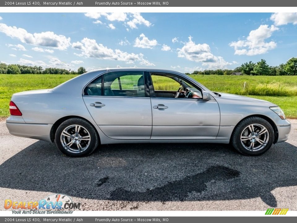 2004 Lexus LS 430 Mercury Metallic / Ash Photo #3
