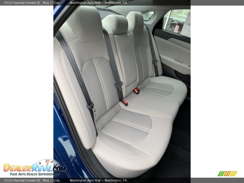 2019 Hyundai Sonata SE Blue / Gray Photo #24
