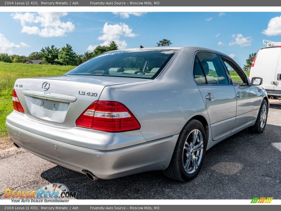 2004 Lexus LS 430 Mercury Metallic / Ash Photo #4