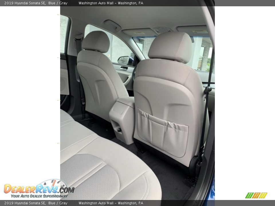 2019 Hyundai Sonata SE Blue / Gray Photo #25
