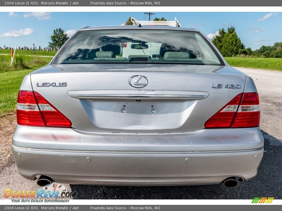 2004 Lexus LS 430 Mercury Metallic / Ash Photo #5