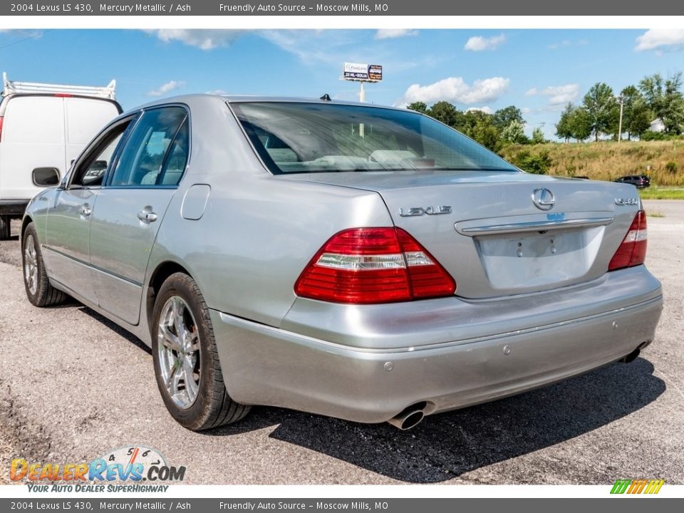 2004 Lexus LS 430 Mercury Metallic / Ash Photo #6