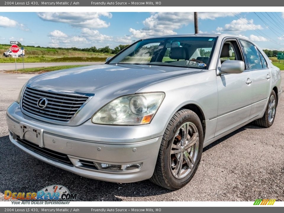 2004 Lexus LS 430 Mercury Metallic / Ash Photo #8