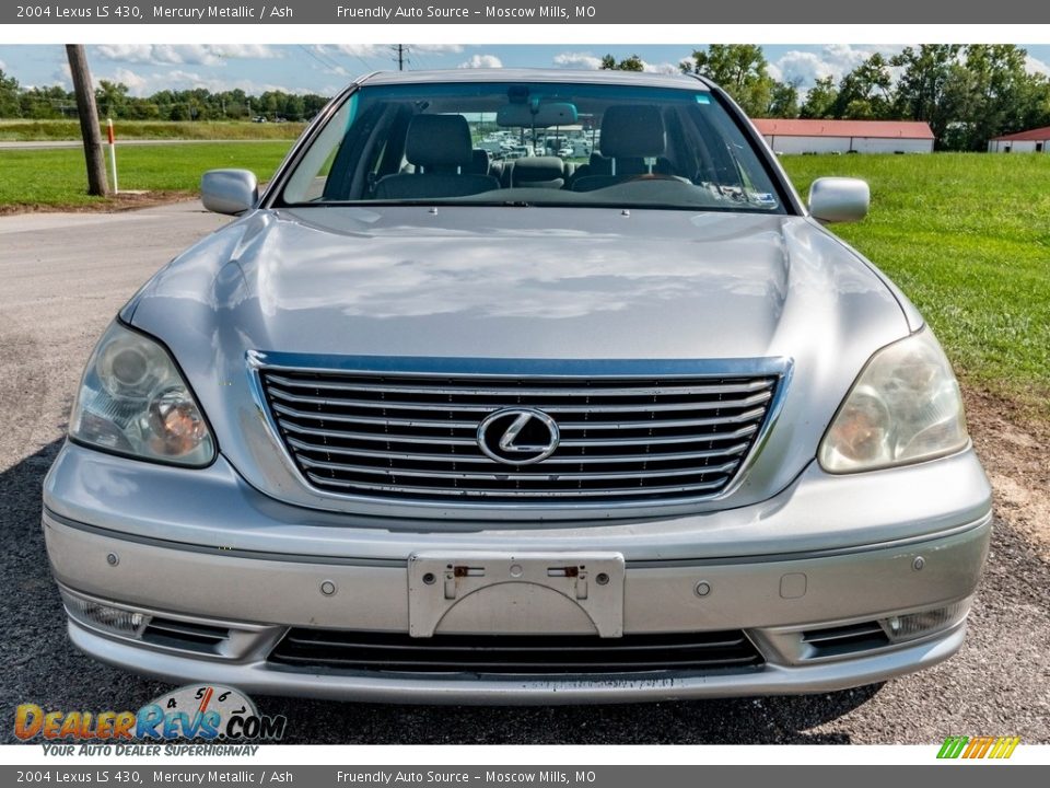 2004 Lexus LS 430 Mercury Metallic / Ash Photo #9