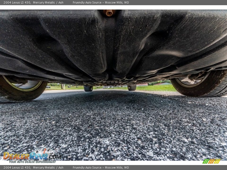 2004 Lexus LS 430 Mercury Metallic / Ash Photo #10