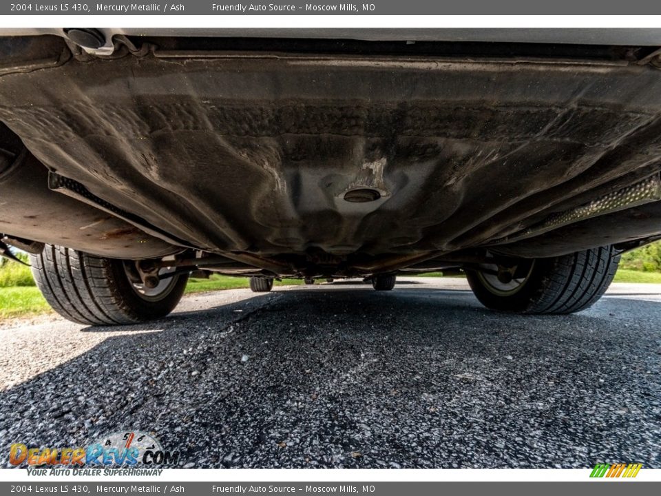 2004 Lexus LS 430 Mercury Metallic / Ash Photo #13