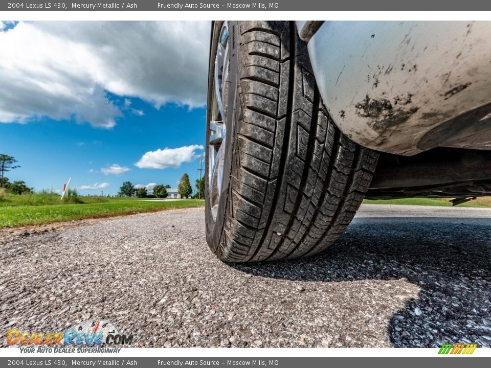 2004 Lexus LS 430 Mercury Metallic / Ash Photo #15