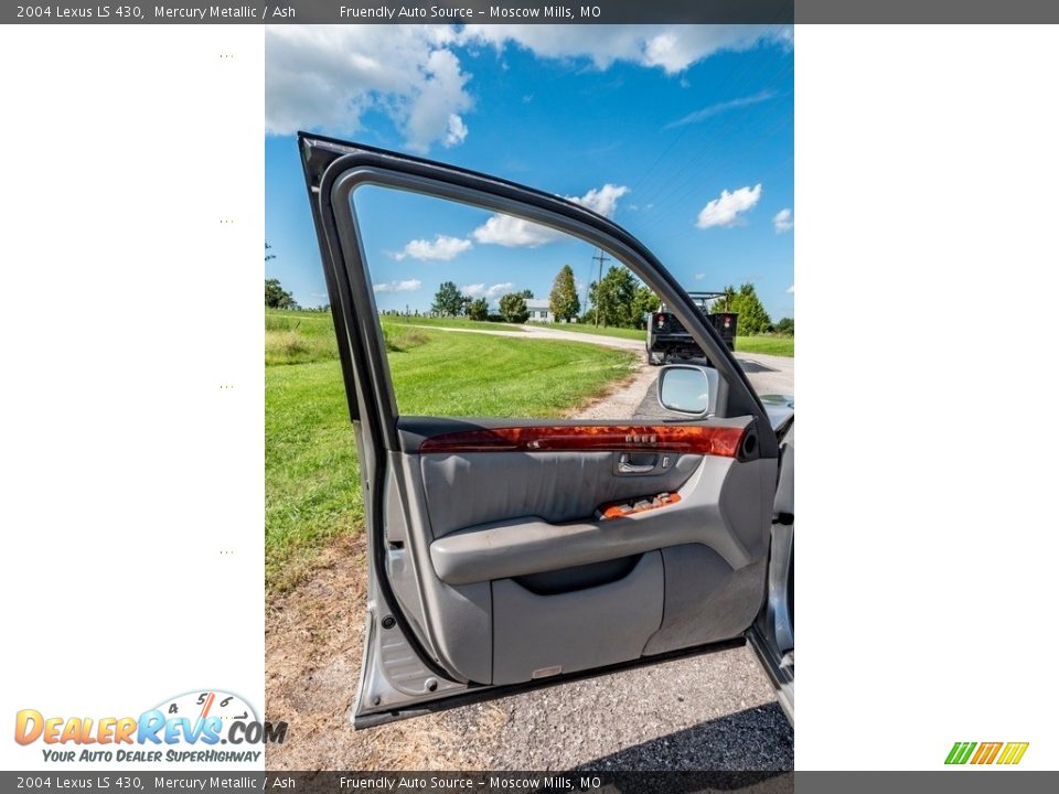 2004 Lexus LS 430 Mercury Metallic / Ash Photo #21