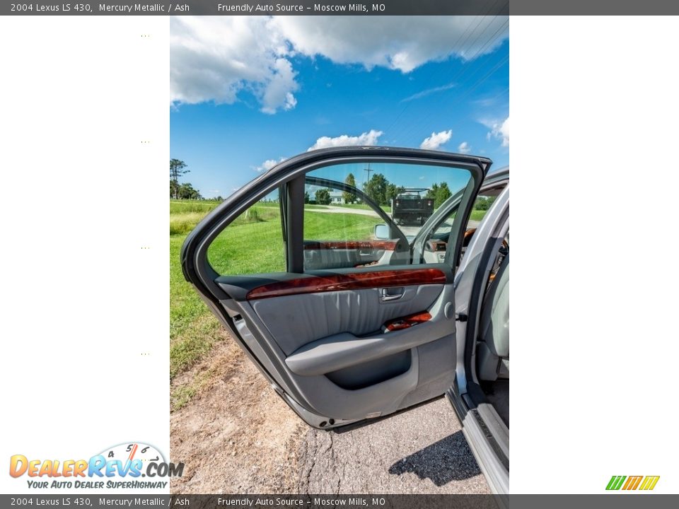 2004 Lexus LS 430 Mercury Metallic / Ash Photo #22