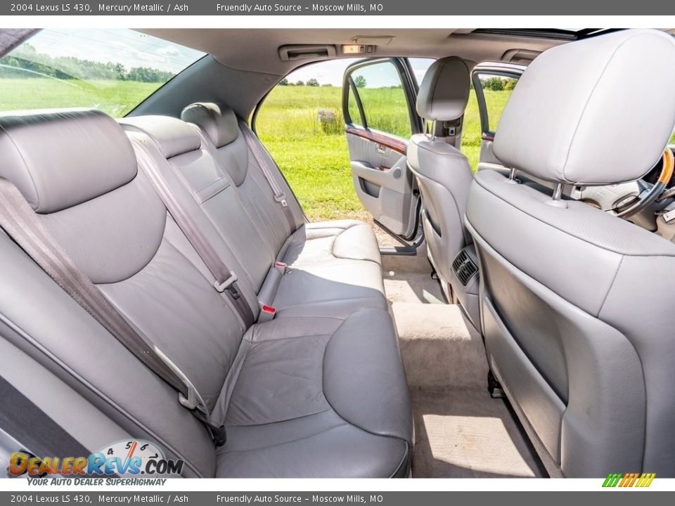 2004 Lexus LS 430 Mercury Metallic / Ash Photo #26