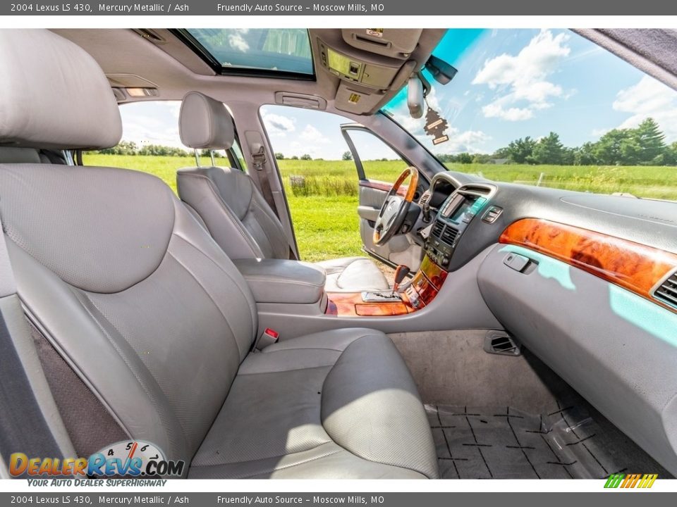 2004 Lexus LS 430 Mercury Metallic / Ash Photo #29