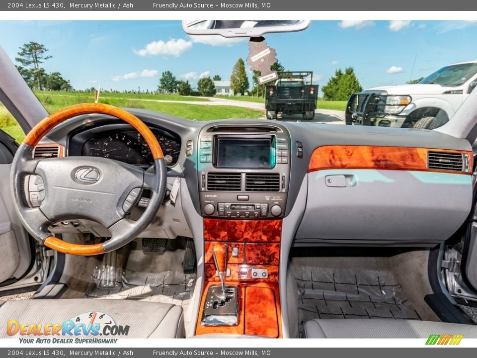 2004 Lexus LS 430 Mercury Metallic / Ash Photo #31