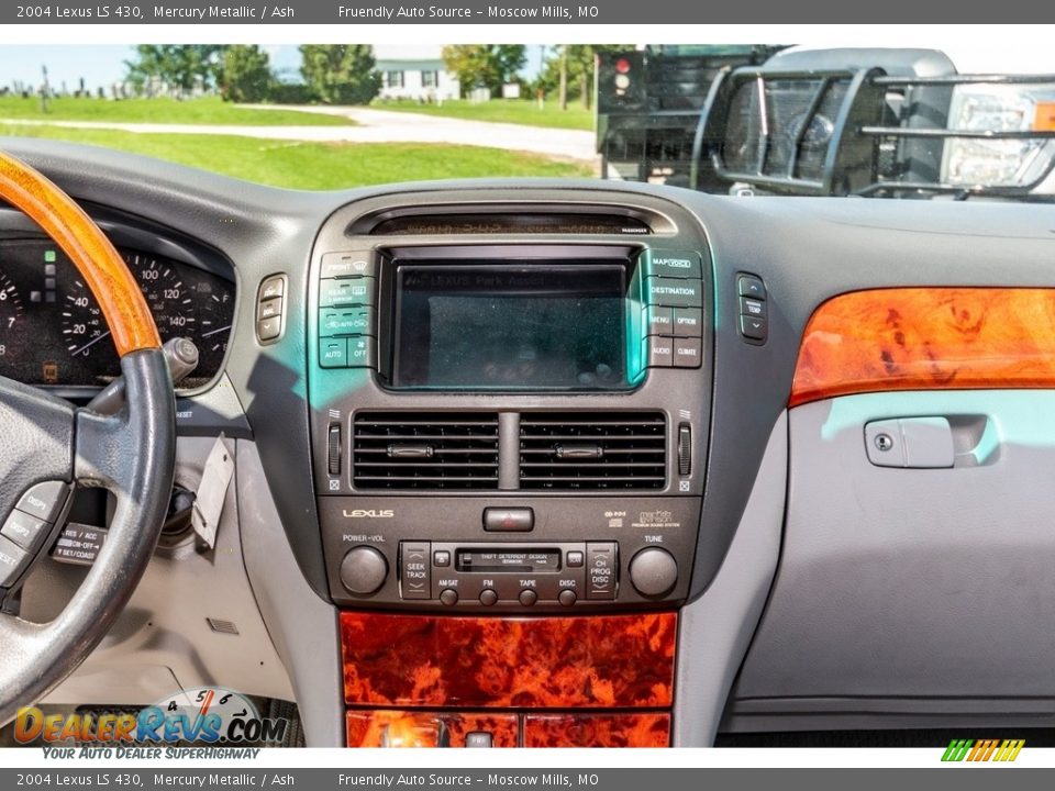 2004 Lexus LS 430 Mercury Metallic / Ash Photo #32