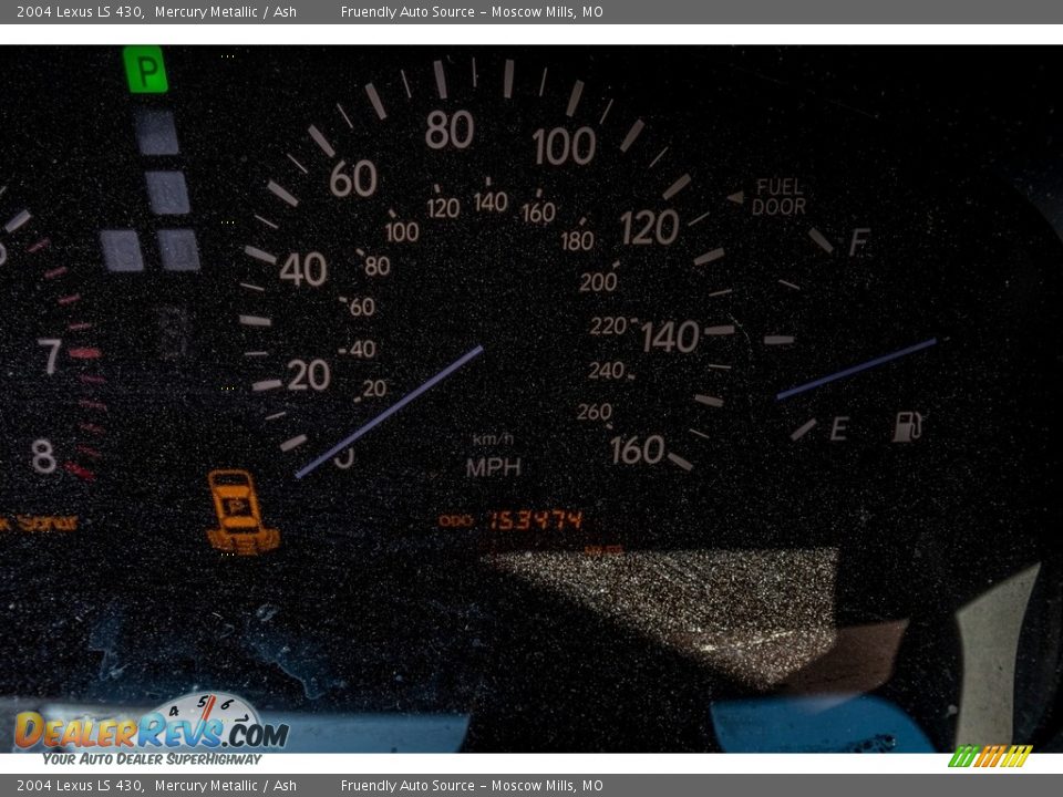 2004 Lexus LS 430 Mercury Metallic / Ash Photo #35