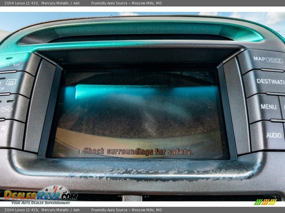 2004 Lexus LS 430 Mercury Metallic / Ash Photo #36