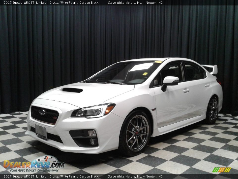 2017 Subaru WRX STI Limited Crystal White Pearl / Carbon Black Photo #2