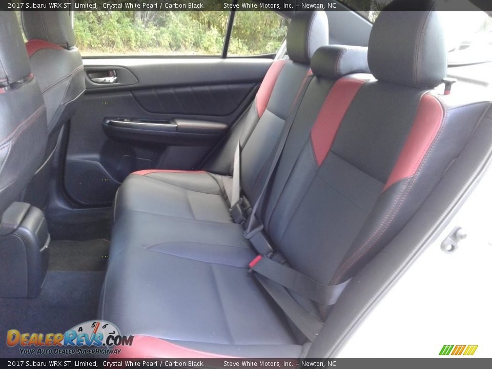 2017 Subaru WRX STI Limited Crystal White Pearl / Carbon Black Photo #12