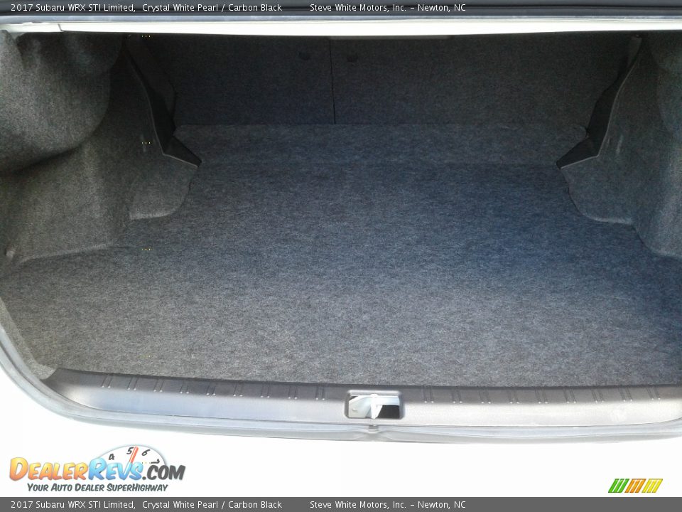 2017 Subaru WRX STI Limited Crystal White Pearl / Carbon Black Photo #13
