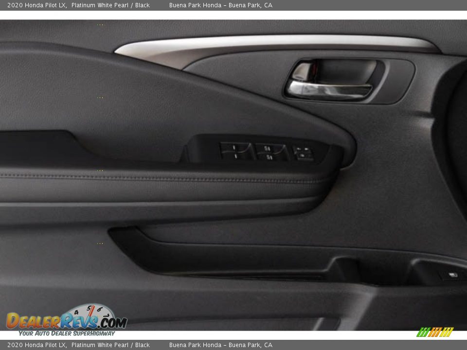 2020 Honda Pilot LX Platinum White Pearl / Black Photo #35