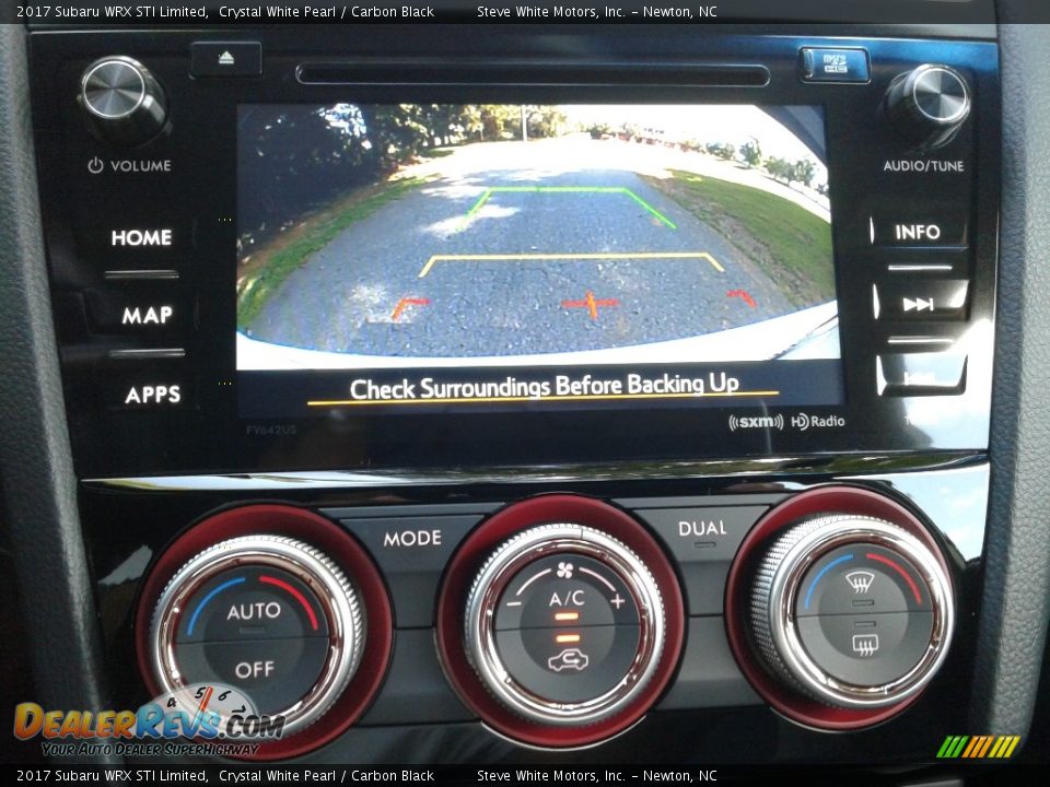 2017 Subaru WRX STI Limited Crystal White Pearl / Carbon Black Photo #25