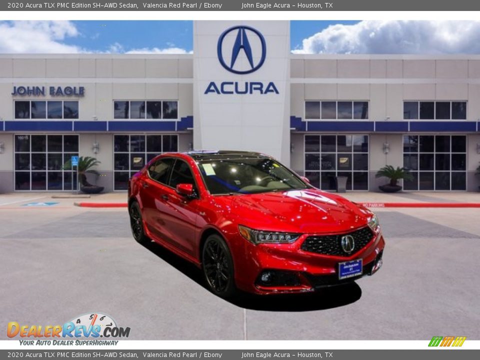 2020 Acura TLX PMC Edition SH-AWD Sedan Valencia Red Pearl / Ebony Photo #1