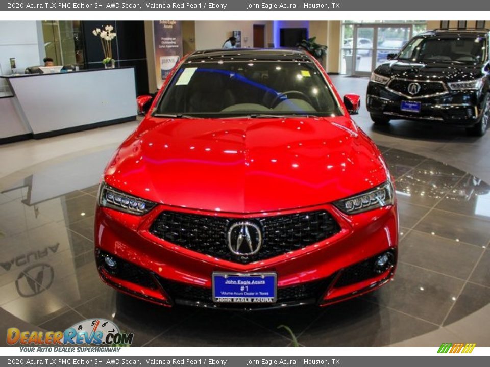 2020 Acura TLX PMC Edition SH-AWD Sedan Valencia Red Pearl / Ebony Photo #2