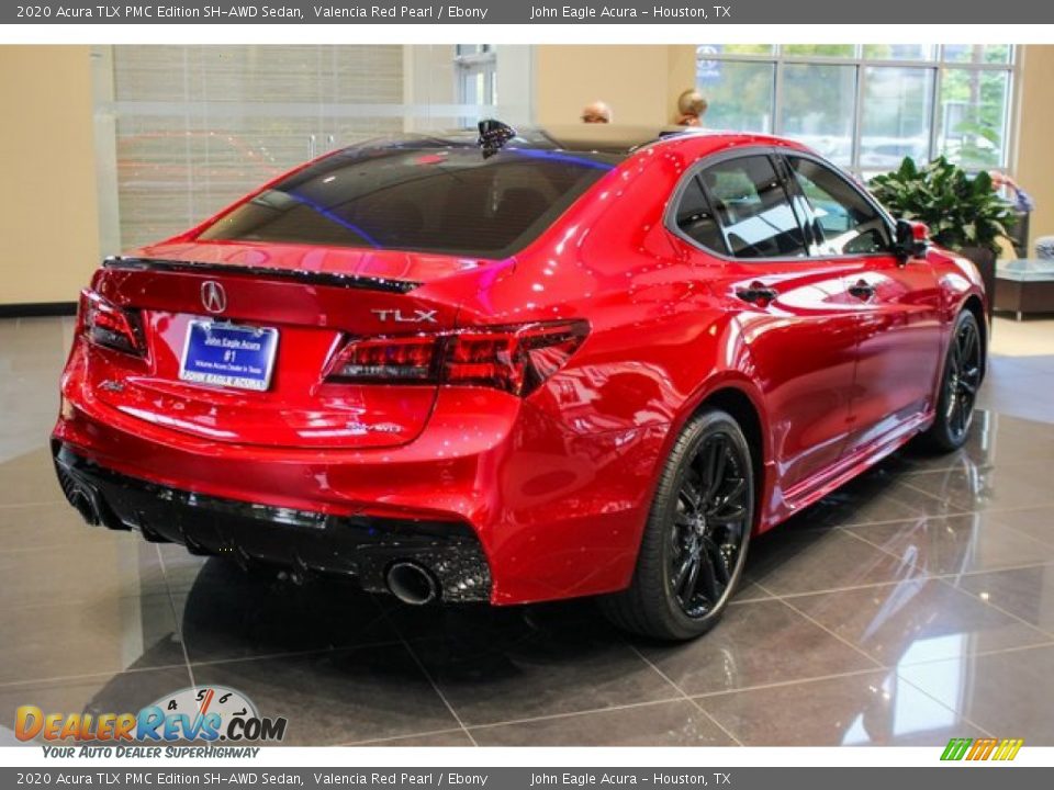 2020 Acura TLX PMC Edition SH-AWD Sedan Valencia Red Pearl / Ebony Photo #7