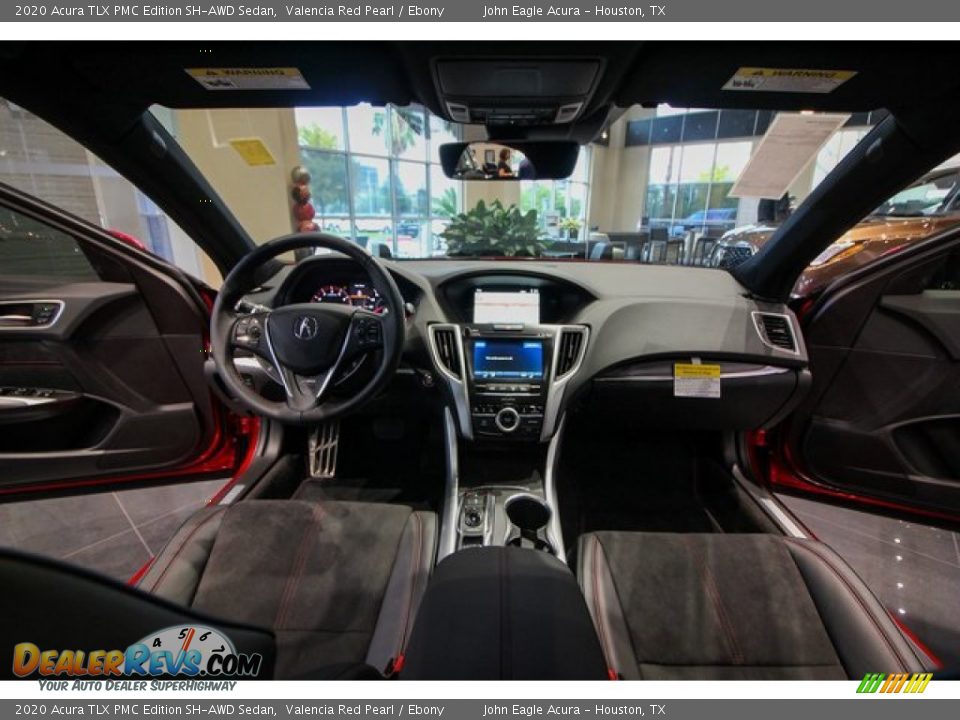 Ebony Interior - 2020 Acura TLX PMC Edition SH-AWD Sedan Photo #9