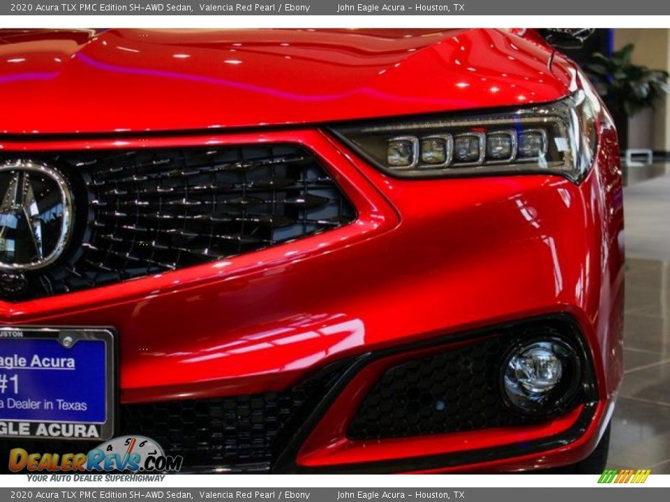 2020 Acura TLX PMC Edition SH-AWD Sedan Valencia Red Pearl / Ebony Photo #13