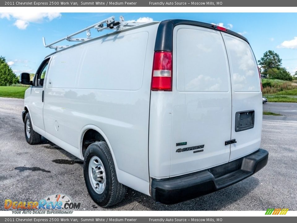 2011 Chevrolet Express 2500 Work Van Summit White / Medium Pewter Photo #6