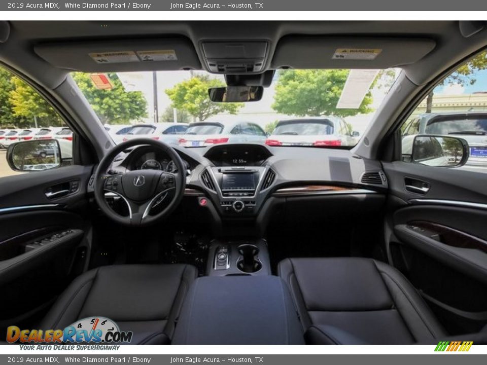 2019 Acura MDX White Diamond Pearl / Ebony Photo #9