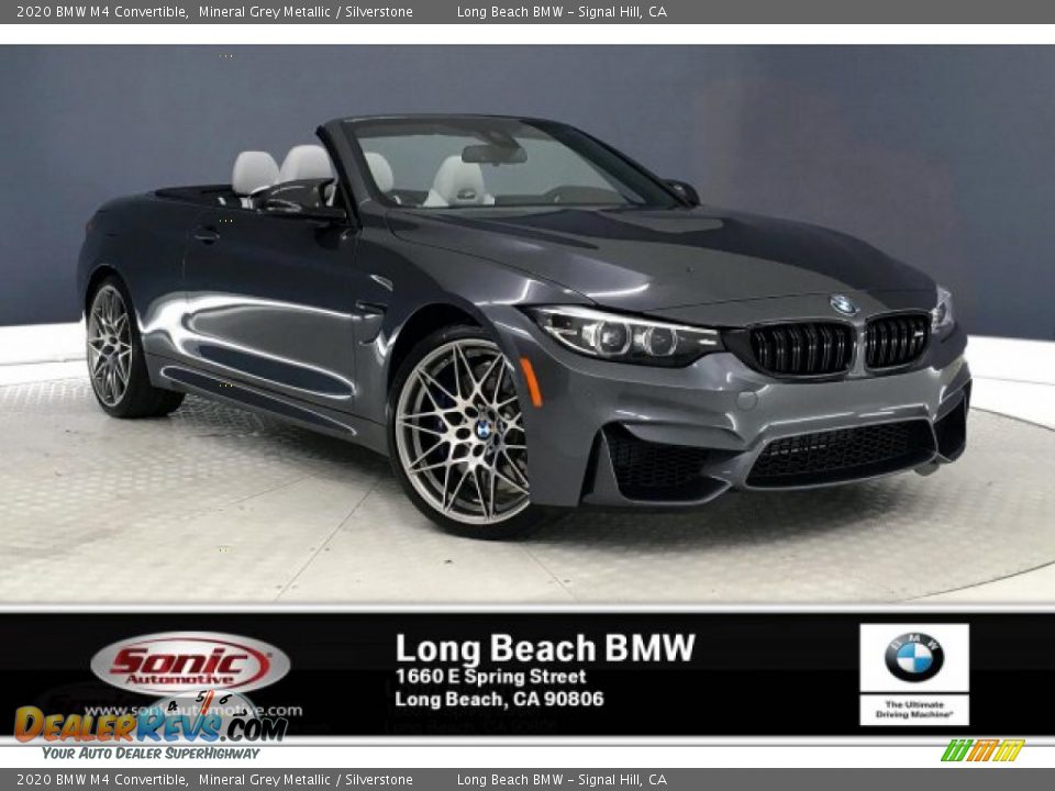 2020 BMW M4 Convertible Mineral Grey Metallic / Silverstone Photo #1