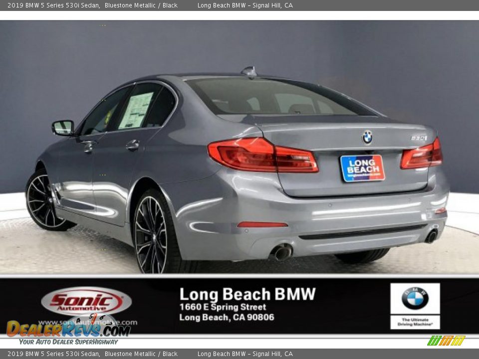 2019 BMW 5 Series 530i Sedan Bluestone Metallic / Black Photo #2