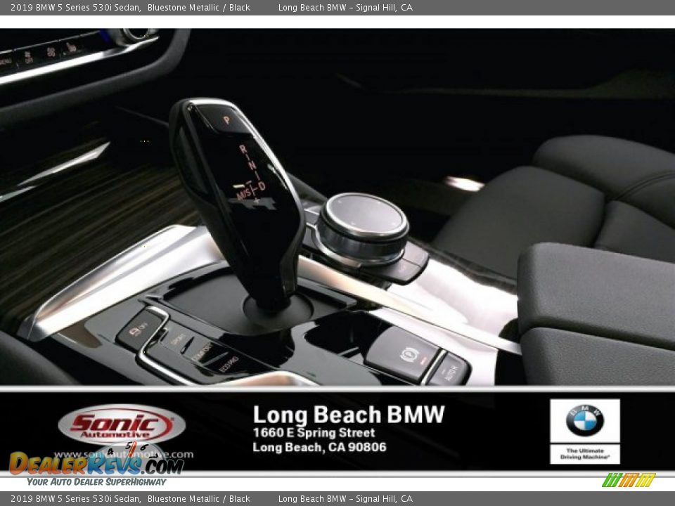 2019 BMW 5 Series 530i Sedan Bluestone Metallic / Black Photo #6