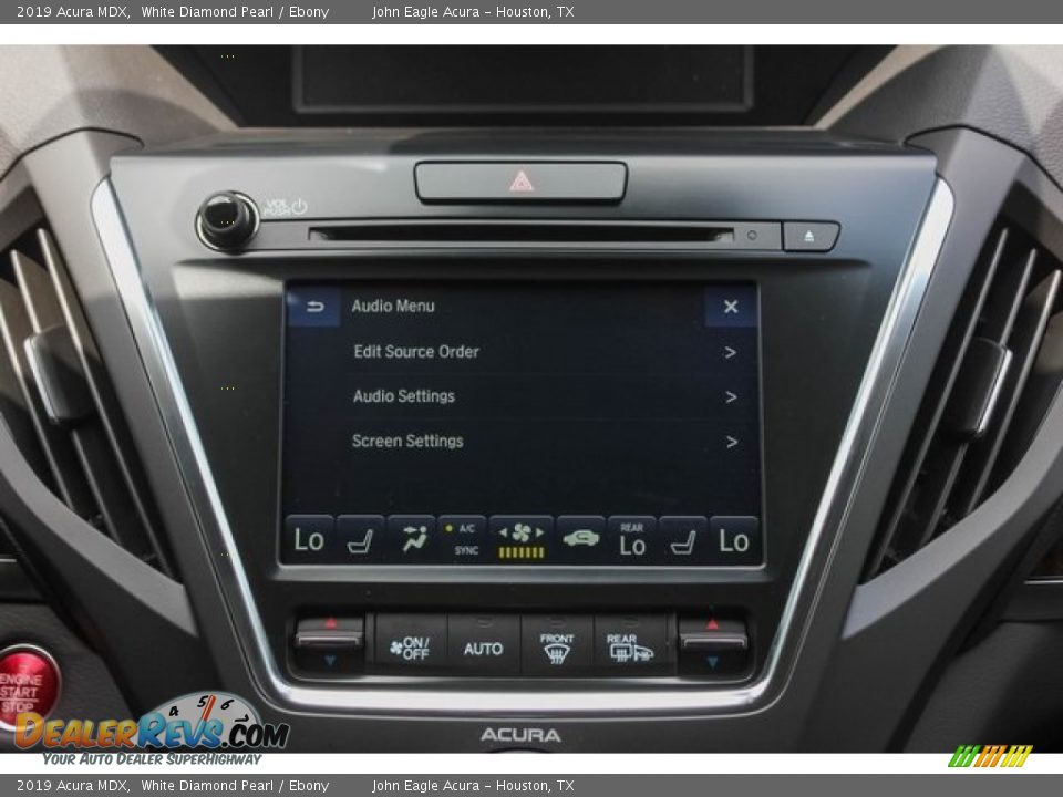 2019 Acura MDX White Diamond Pearl / Ebony Photo #30
