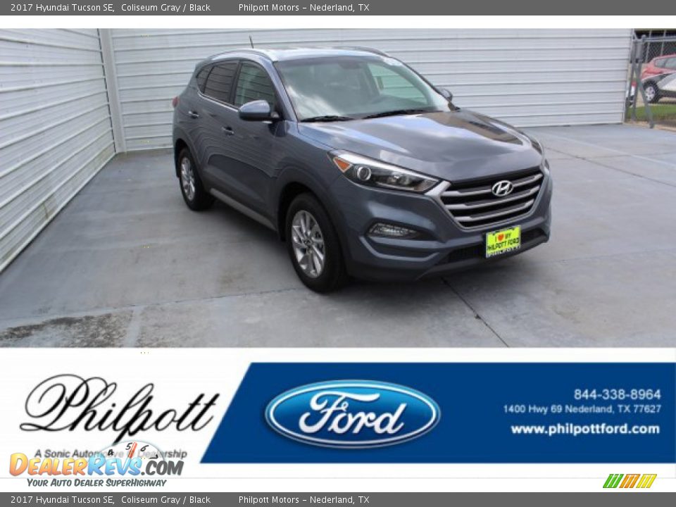 2017 Hyundai Tucson SE Coliseum Gray / Black Photo #1