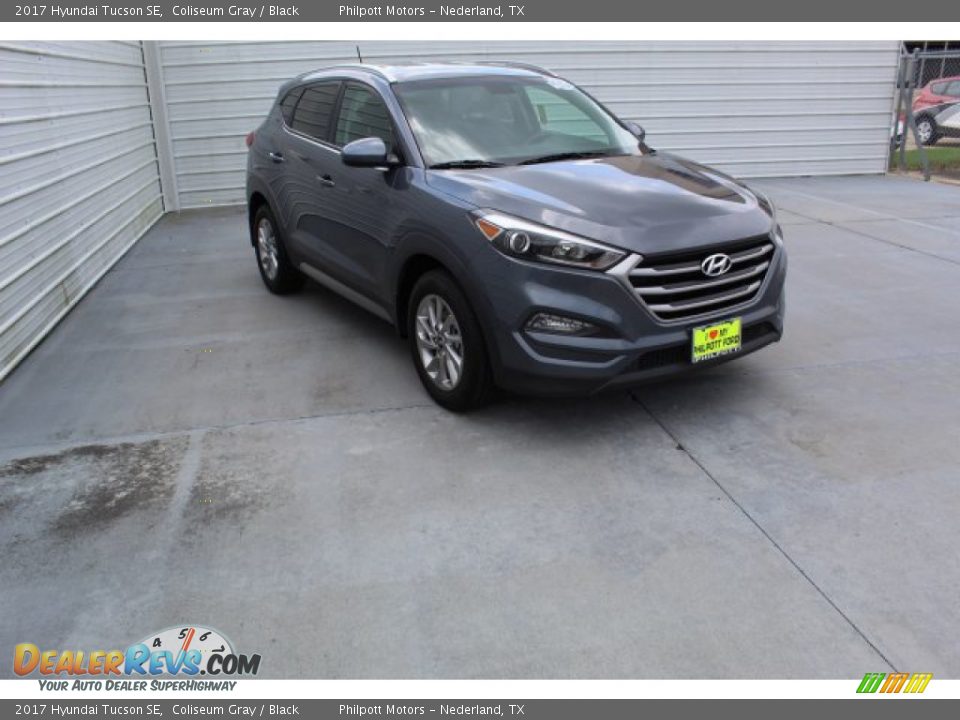 2017 Hyundai Tucson SE Coliseum Gray / Black Photo #2