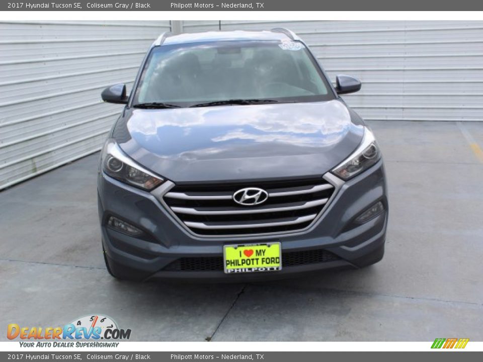 2017 Hyundai Tucson SE Coliseum Gray / Black Photo #3