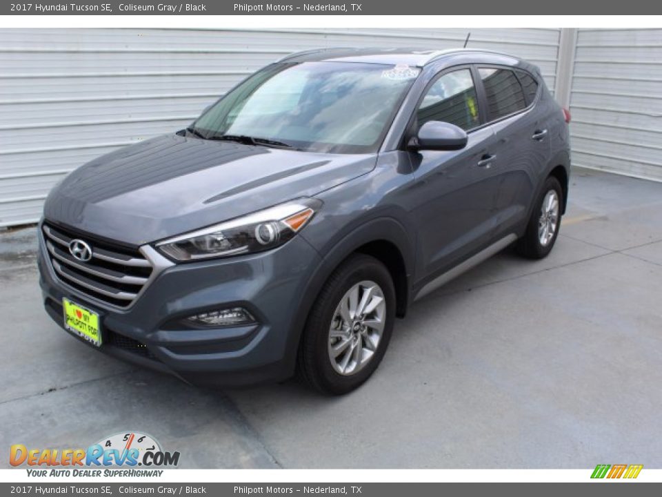 2017 Hyundai Tucson SE Coliseum Gray / Black Photo #4