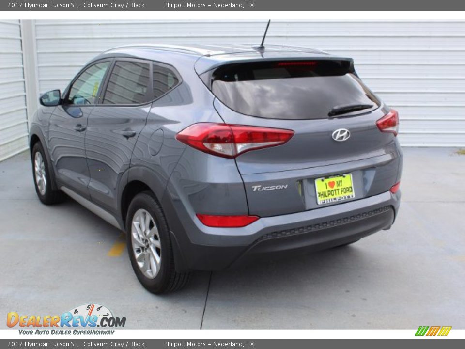 2017 Hyundai Tucson SE Coliseum Gray / Black Photo #7