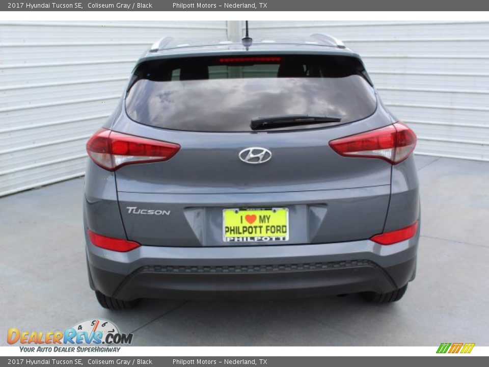 2017 Hyundai Tucson SE Coliseum Gray / Black Photo #8