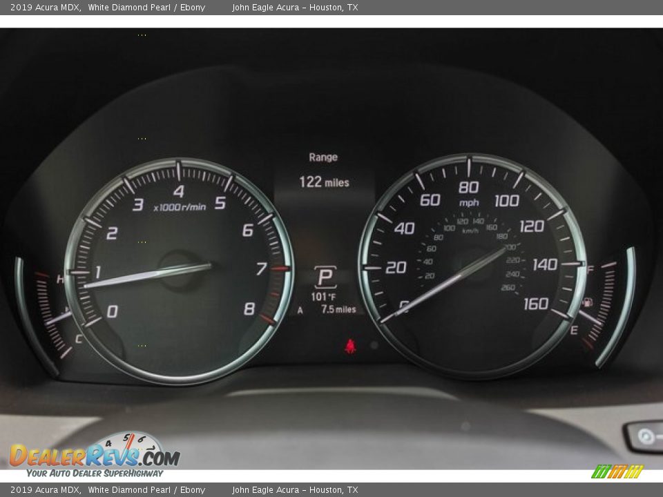 2019 Acura MDX White Diamond Pearl / Ebony Photo #34