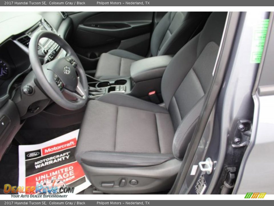 2017 Hyundai Tucson SE Coliseum Gray / Black Photo #11