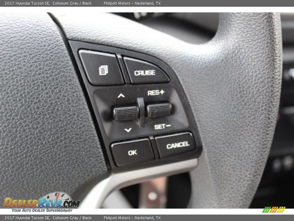 2017 Hyundai Tucson SE Coliseum Gray / Black Photo #14