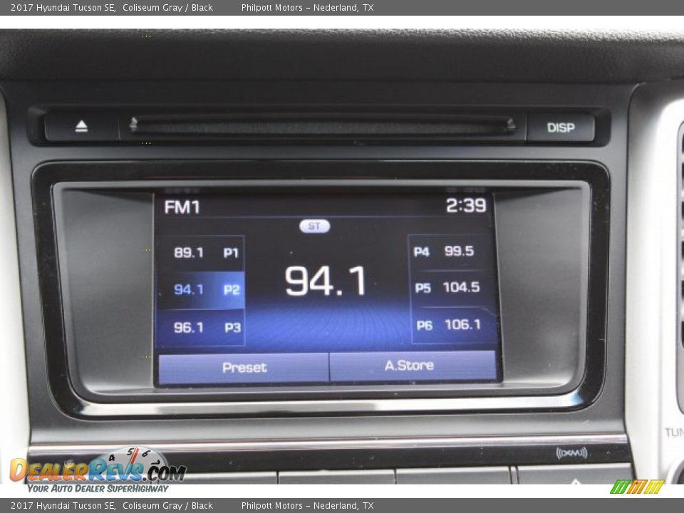 2017 Hyundai Tucson SE Coliseum Gray / Black Photo #16