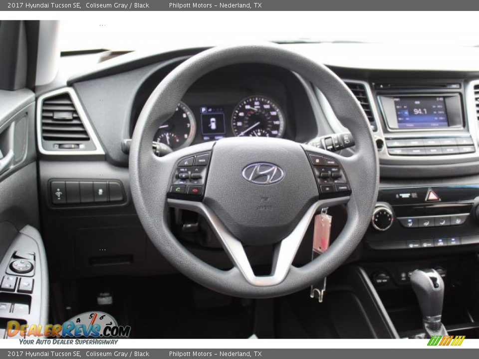 2017 Hyundai Tucson SE Coliseum Gray / Black Photo #22