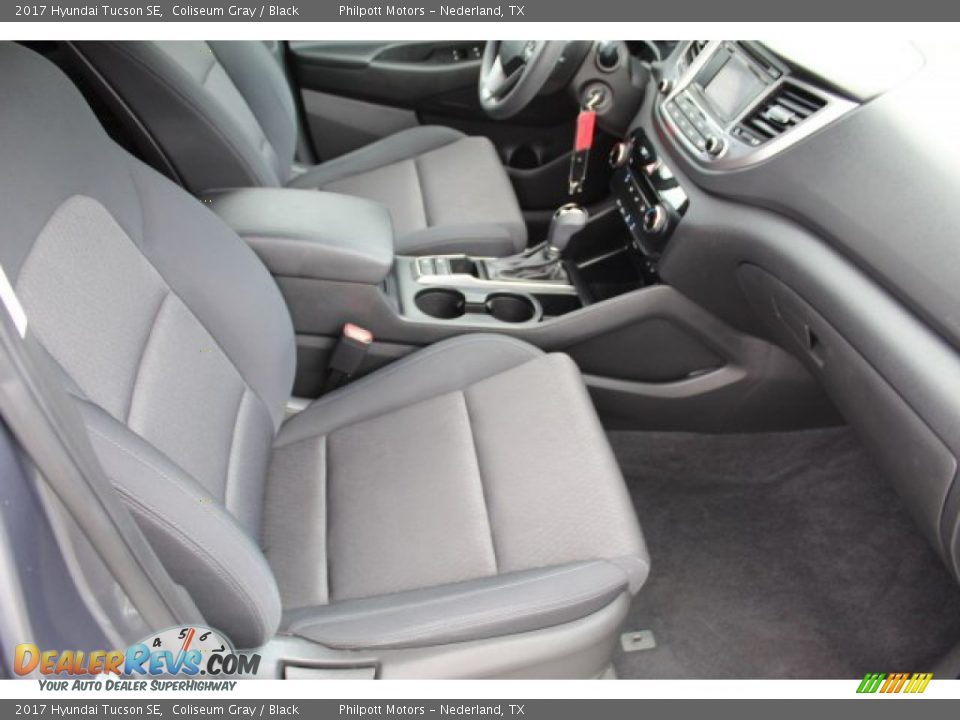 2017 Hyundai Tucson SE Coliseum Gray / Black Photo #27
