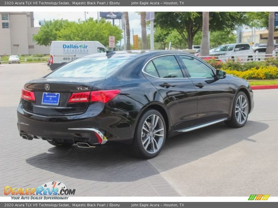 2020 Acura TLX V6 Technology Sedan Majestic Black Pearl / Ebony Photo #7